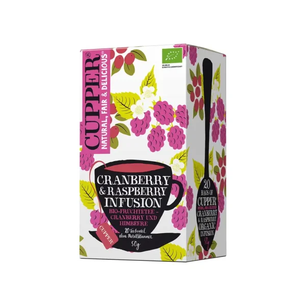 Cupper Áfonya-Málna Tea 40-50G