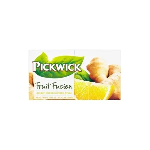 Pickwick Fruit Fusion Ginger Lemon Tea 40g